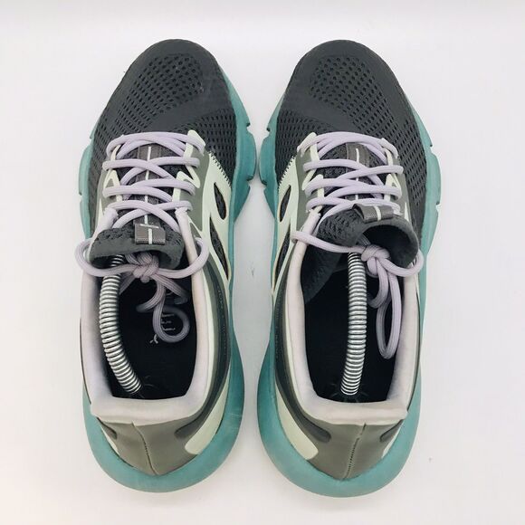 Salomon Predict MOD Shoe 413122 Womens 8 Gray Mint Teal Gorpcore Lace Up Sneaker - Picture 6 of 11